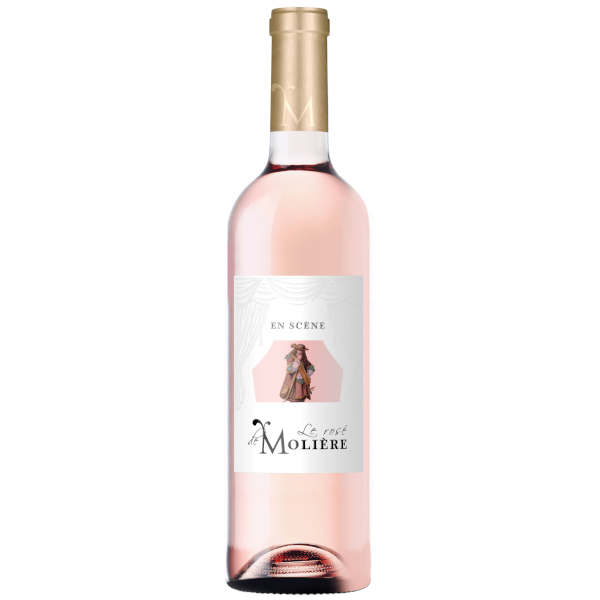 Bouteille de vin En Scène Rosé Les Caves Molière IGP Pays d'Oc